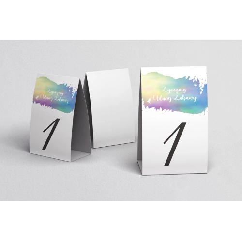 Numerki na stół Stylish Motyw 18