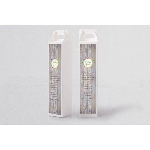 Pudełko na alkohol Rustical Motyw 11