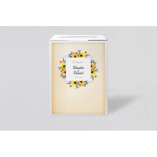 Pudełko na koperty i&nbsp;pieniądze Love Motyw 3