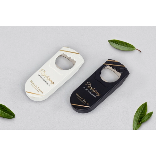 Otwieracz i zamykacz - Marmur & Złoto - Motyw 1