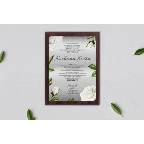 Dyplom ślubny dla świadków - Dream Motyw 1