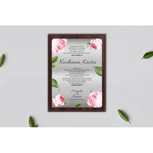 Dyplom ślubny dla świadków - Dream Motyw 2