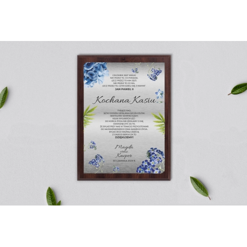 Dyplom ślubny dla świadków - Dream Motyw 4