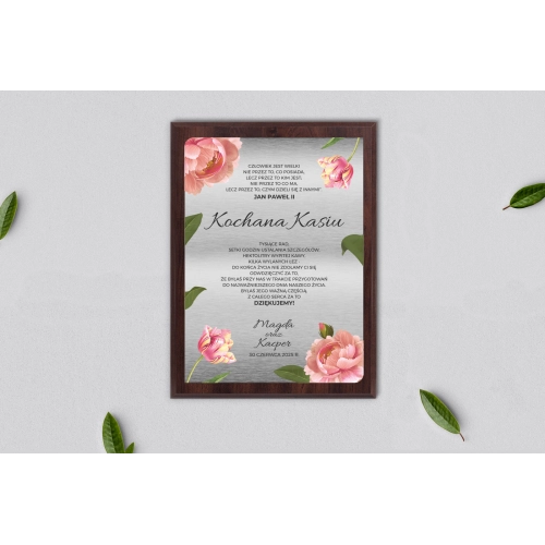 Dyplom ślubny dla świadków - Dream Motyw 6