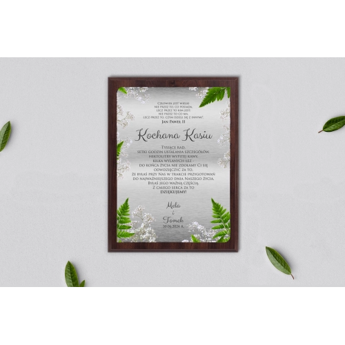 Dyplom ślubny dla świadków - Soft Motyw 2