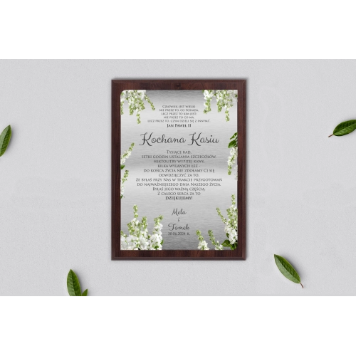 Dyplom ślubny dla świadków - Soft Motyw 8