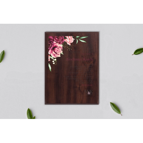 Dyplom ślubny dla świadków - Fabello Motyw 3