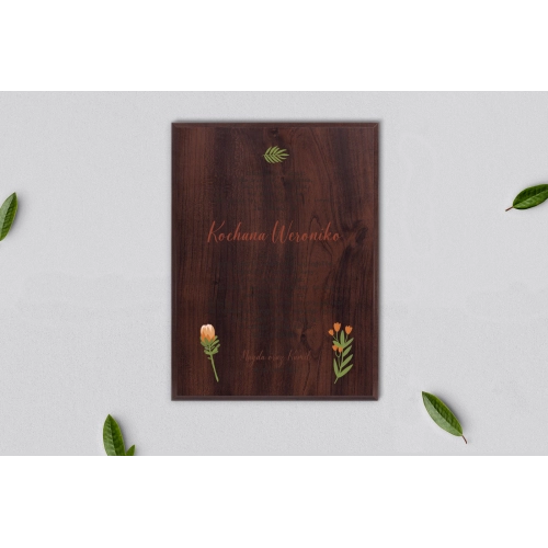 Dyplom ślubny dla świadków - Butterflies - Motyw 1