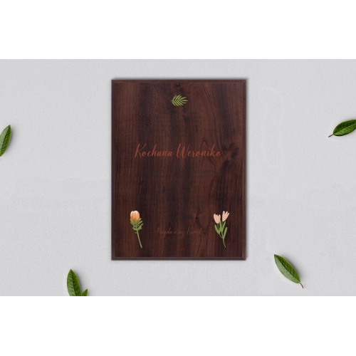 Dyplom ślubny dla świadków - Butterflies - Motyw 3