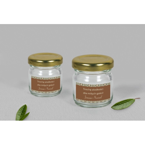 Słoiczek na słodkości - Vintage Motyw 3