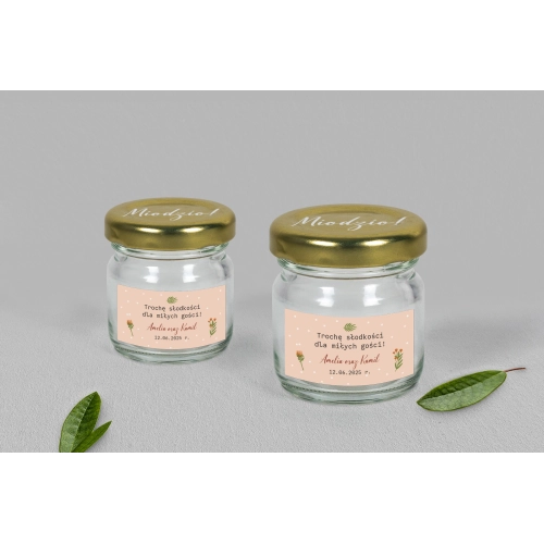 Słoiczek na słodkości - Butterflies - Motyw 1