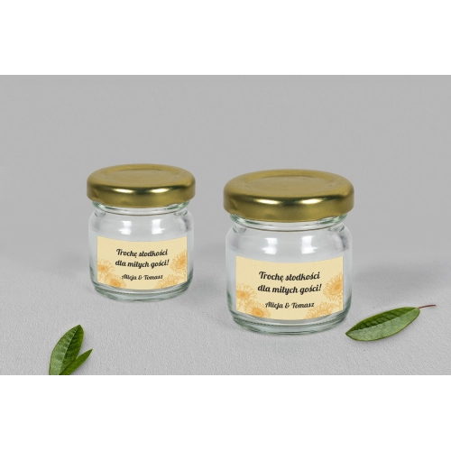 Słoiczek na słodkości - Sunflowers Motyw 1