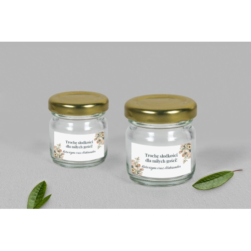 Słoiczek na słodkości - Rustic Summer Motyw 2