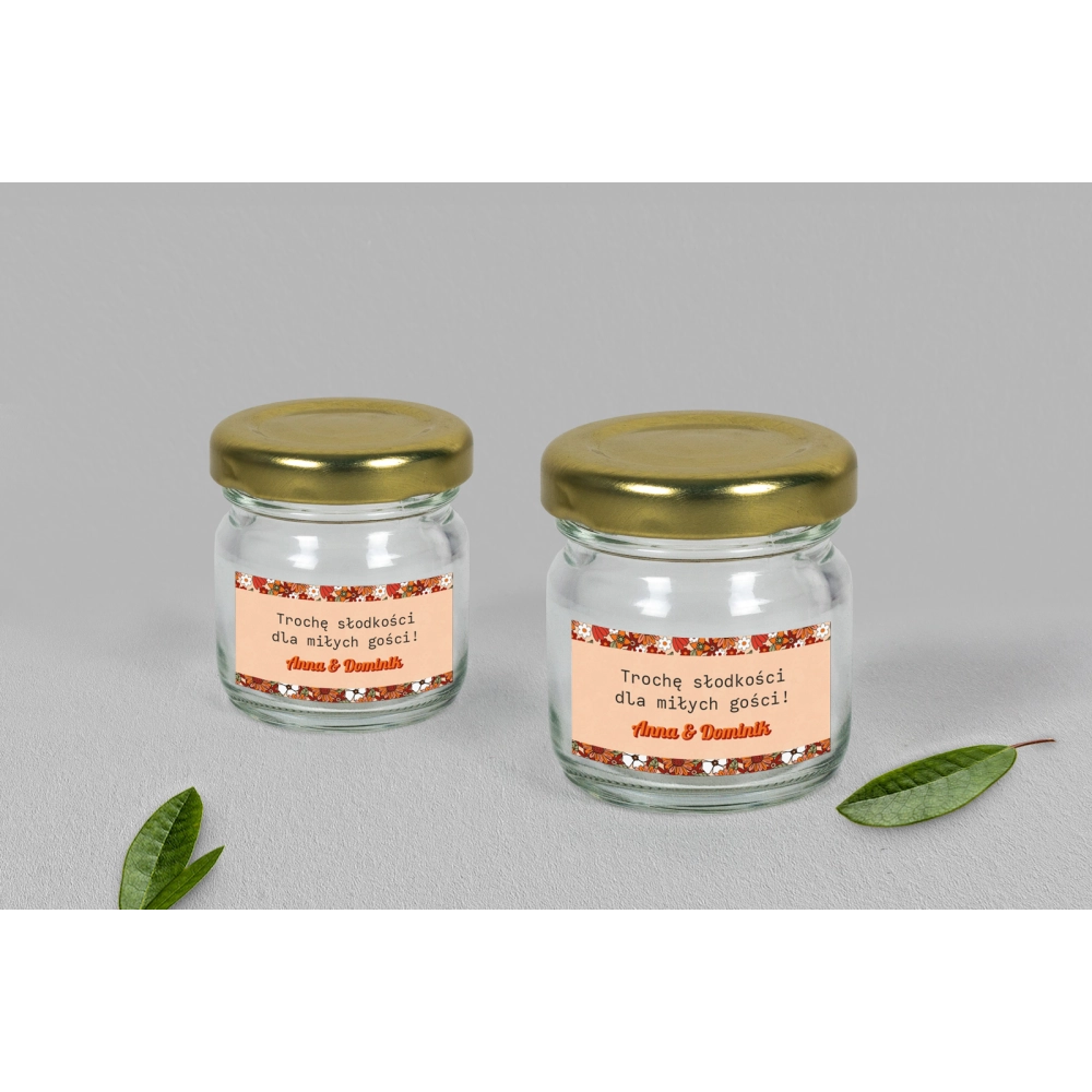 Słoiczek na słodkości - Retro Style Motyw 3