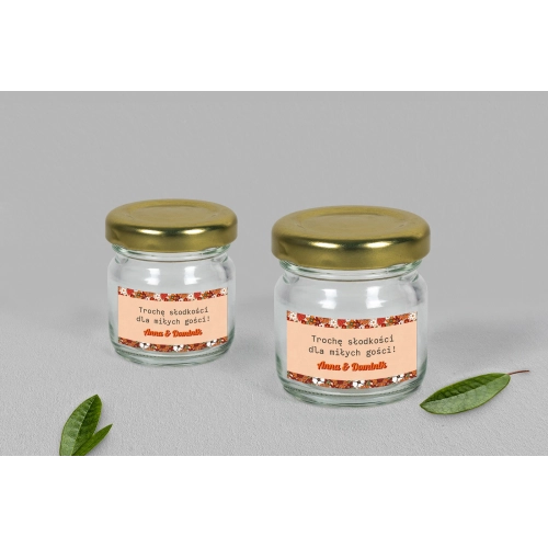 Słoiczek na słodkości - Retro Style Motyw 3