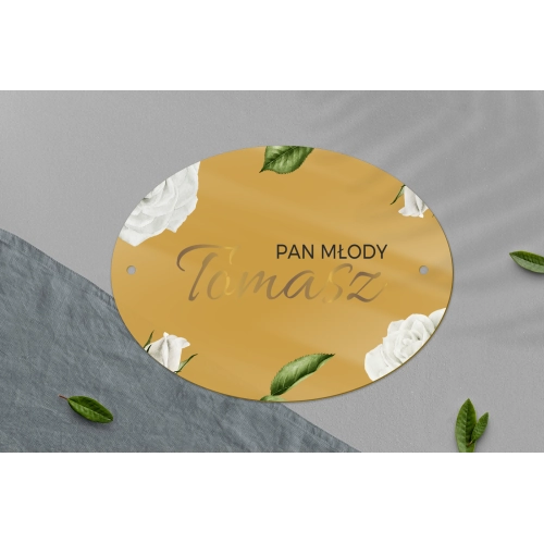 Zawieszka na krzesła - Owalna Dream Motyw 1