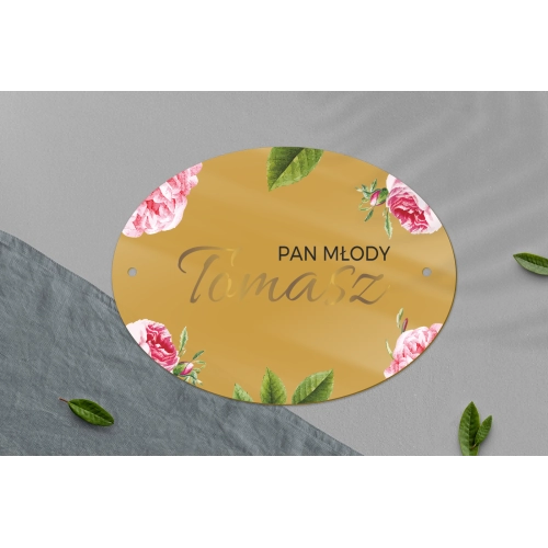 Zawieszka na krzesła - Owalna Dream Motyw 2