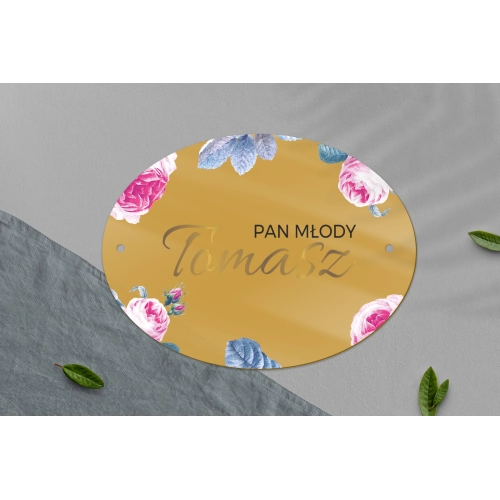 Zawieszka na krzesła - Owalna Dream Motyw 3