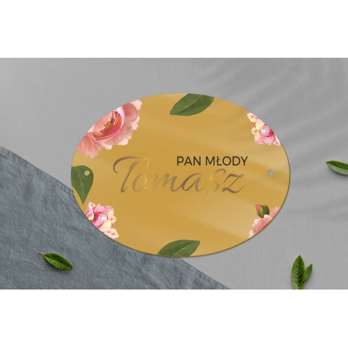 Zawieszka na krzesła - Owalna Dream Motyw 6