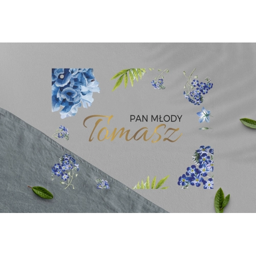 Zawieszka na krzesła - Prostokątna Dream Motyw 4