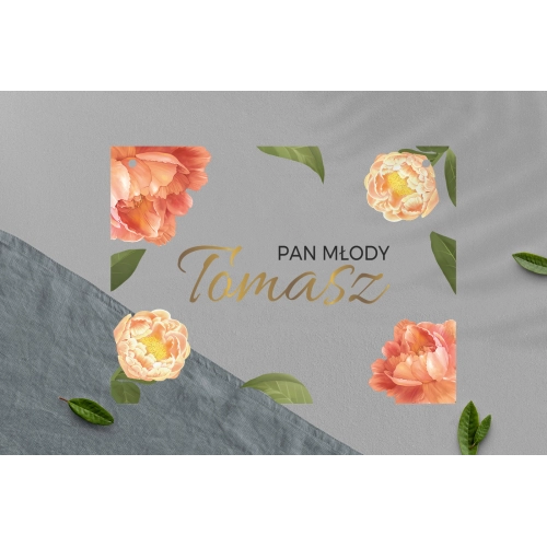 Zawieszka na krzesła - Prostokątna Dream Motyw 5