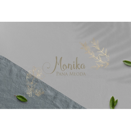 Zawieszka na krzesła - Prostokątna Fiori Motyw 2