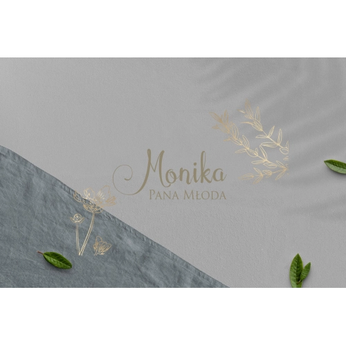 Zawieszka na krzesła - Prostokątna Fiori Motyw 4