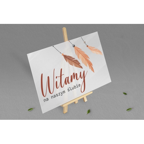 Tablica Powitalna - Butterflies - Motyw 1