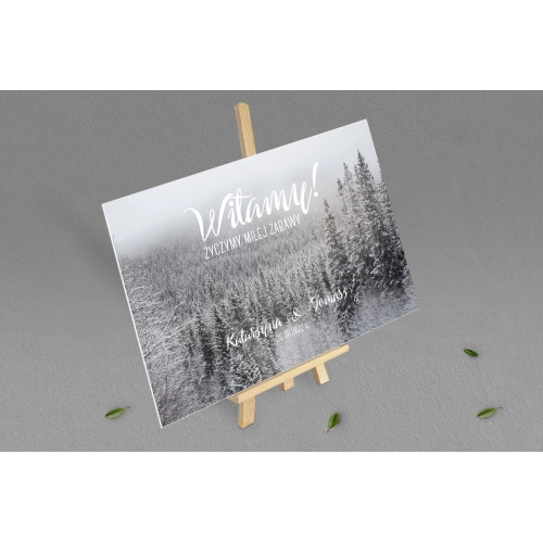 Tablica Powitalna - Forest - Motyw 4