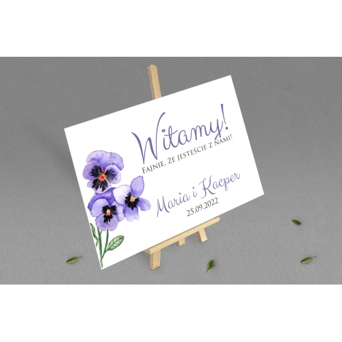 Tablica Powitalna - Sweet Love Motyw 3