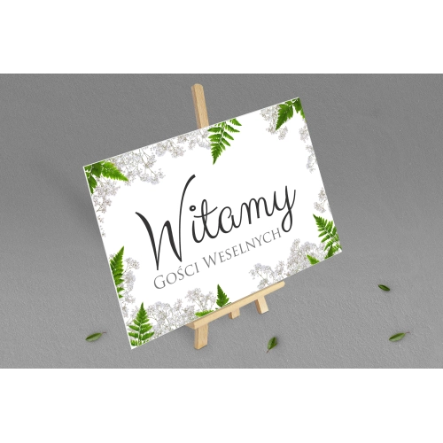 Tablica Powitalna - Soft Motyw 2