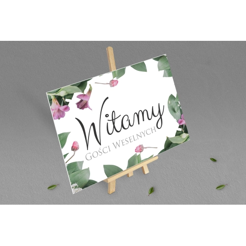 Tablica Powitalna - Soft Motyw 6