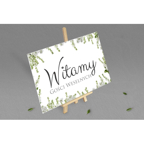 Tablica Powitalna - Soft Motyw 8