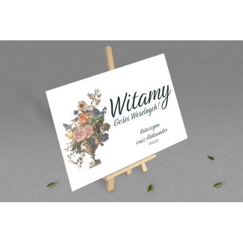 Tablica Powitalna - Rustic Summer Motyw 3