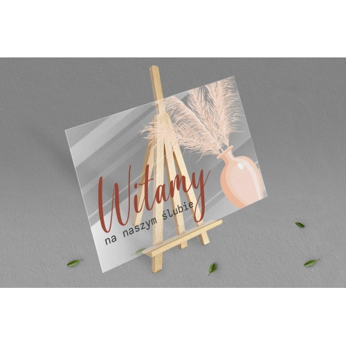 Tablica Powitalna - Butterflies - Motyw 4