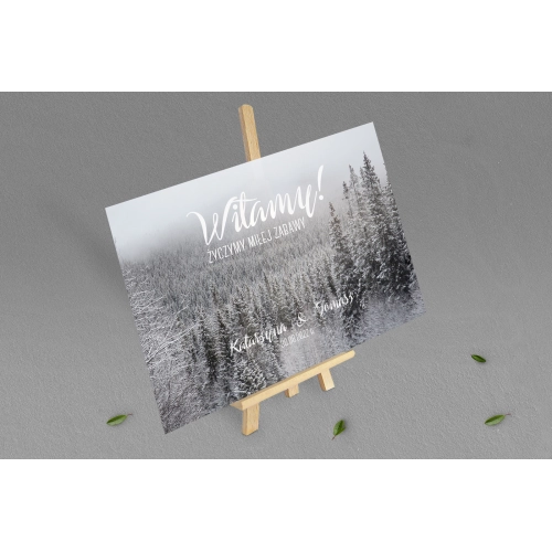 Tablica Powitalna - Forest - Motyw 4