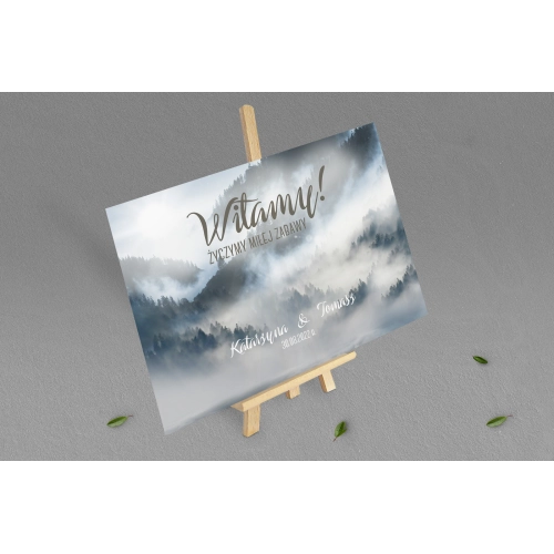 Tablica Powitalna - Forest - Motyw 5