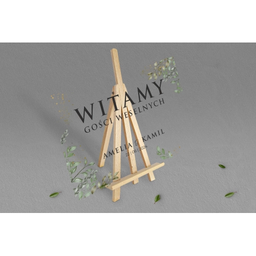 Tablica Powitalna - Leaves Motyw 3