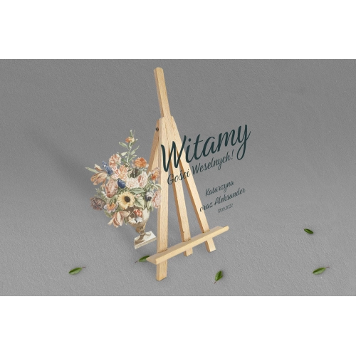 Tablica Powitalna - Rustic Summer Motyw 2