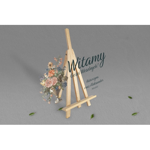 Tablica Powitalna - Rustic Summer Motyw 3