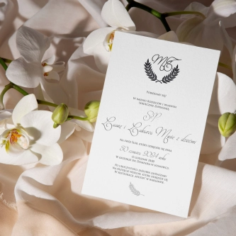 Zaproszenia ślubne Alloro - motyw 2