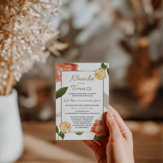 Zaproszenia ślubne Dream - Motyw 5