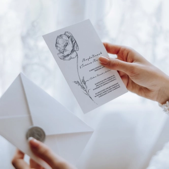 Zaproszenia ślubne Elia - Motyw 1