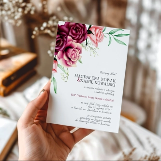 Zaproszenia ślubne Fabello - Motyw 3