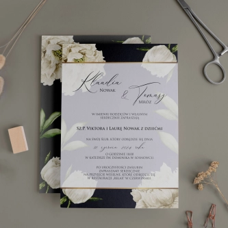 Zaproszenia ślubne Loveletter - Motyw 1