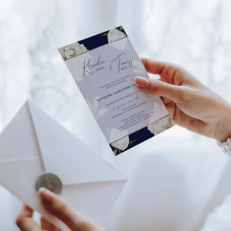 Zaproszenia ślubne Loveletter - Motyw 1