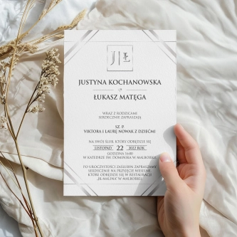 Zaproszenia ślubne Photo- Motyw 2