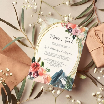 Zaproszenia ślubne Spring Love - Motyw 6