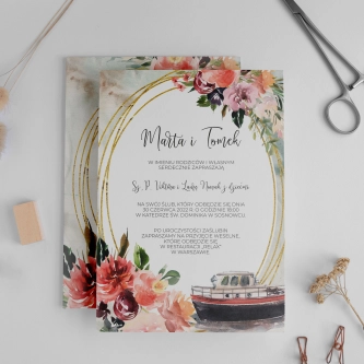 Zaproszenia ślubne Spring Love - Motyw 7