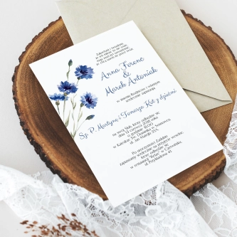 Zaproszenia ślubne Sweet Love - Motyw 1